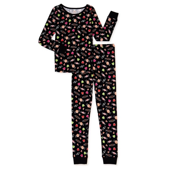 Other - 2 piece Pajamas Girls Halloween size 6 candy